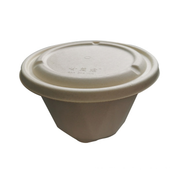 Biodegradable Sugarcane1500ML Bowl Compostable Tableware